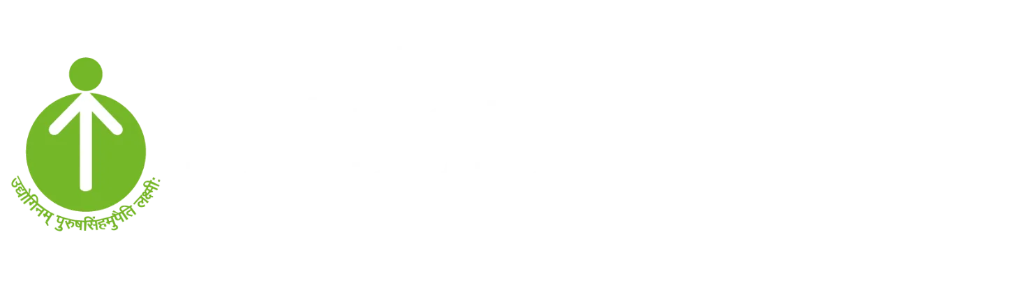 Entrepreneurship Development Institute of India footer logo in white