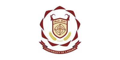 Maroon university crest partner logo