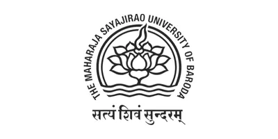 University seal with a Sanskrit motto