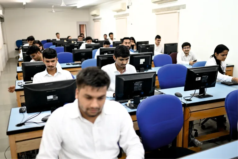 Students in a Computer Lab