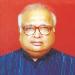 Portrait of Dr V. G. Patel in formal attire