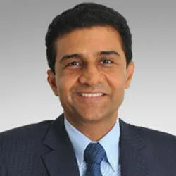 Portrait of Rajesh R. Gandhi in formal attire