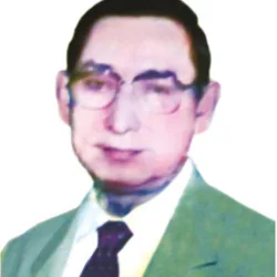 Portrait of Shri S. K. Chakrabarti in formal attire