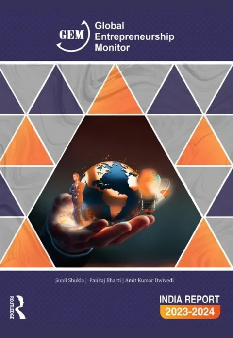 Global Entrepreneurship Monitor (GEM) India report 2023-2024 cover