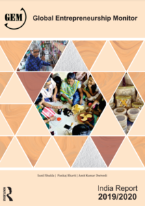 Global Entrepreneurship Monitor (GEM) India report 2019-2020 cover
