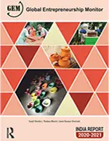 Global Entrepreneurship Monitor (GEM) India report 2020-2021 cover