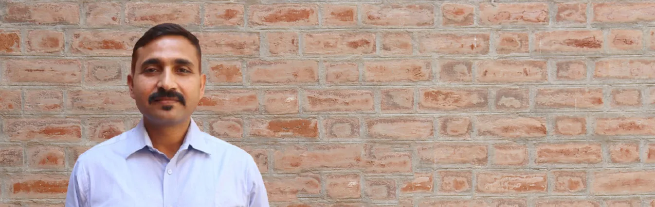 Portrait of Diwakar, EDII faculty member