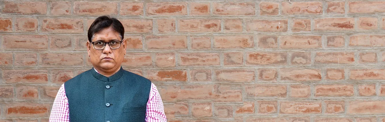 Portrait of Pankaj, EDII faculty member