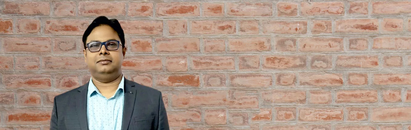 Portrait of Samit, EDII faculty member