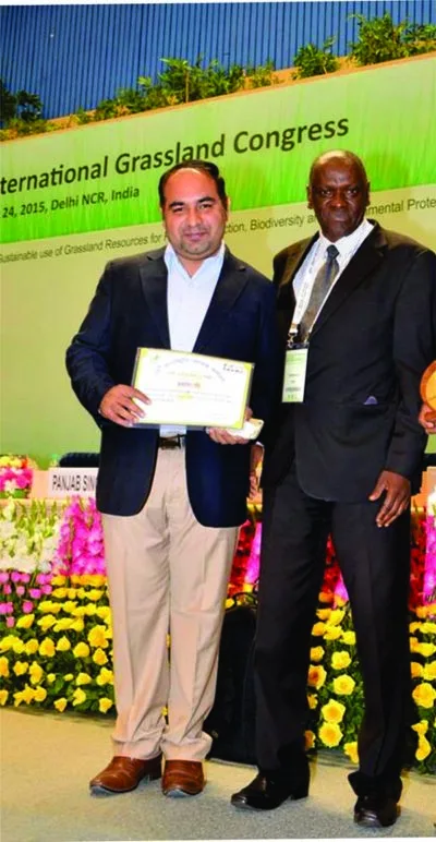 Certificate at a Congress