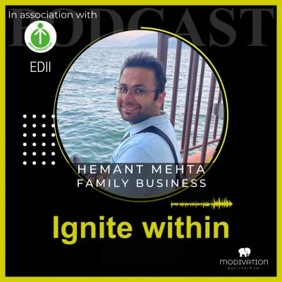 EDII Ignite Within podcast episode featuring Hemant Mehta