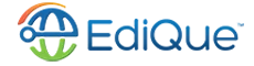 EdiQue incubated startup logo