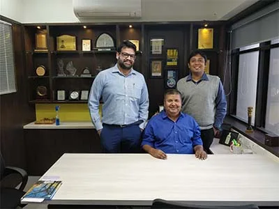 Two Men in an Office
