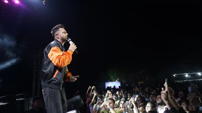 Performer on Stage
