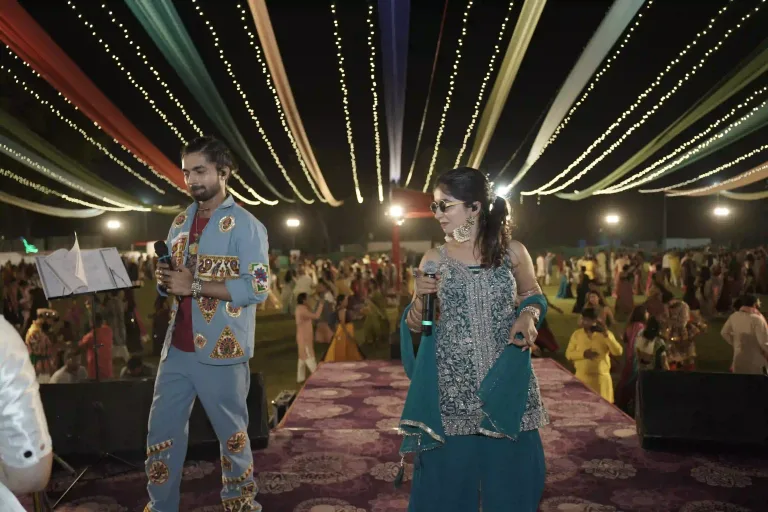 Dancing at a Festive Evening