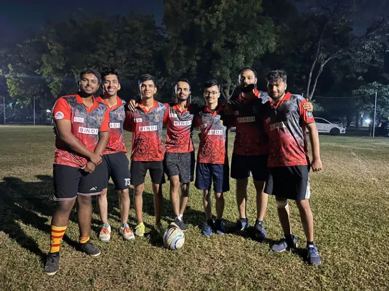 Sports Team on the Field