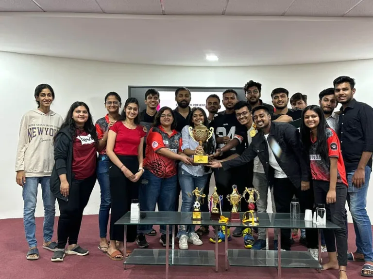 Group with a Trophy