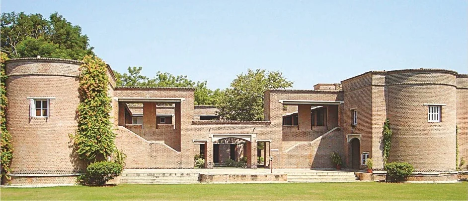 Heritage stone building on the EDII campus