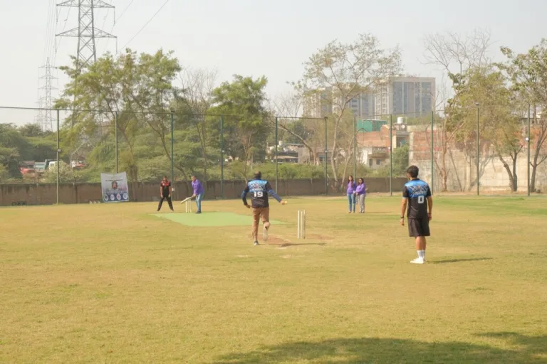 Sports Ground with Players