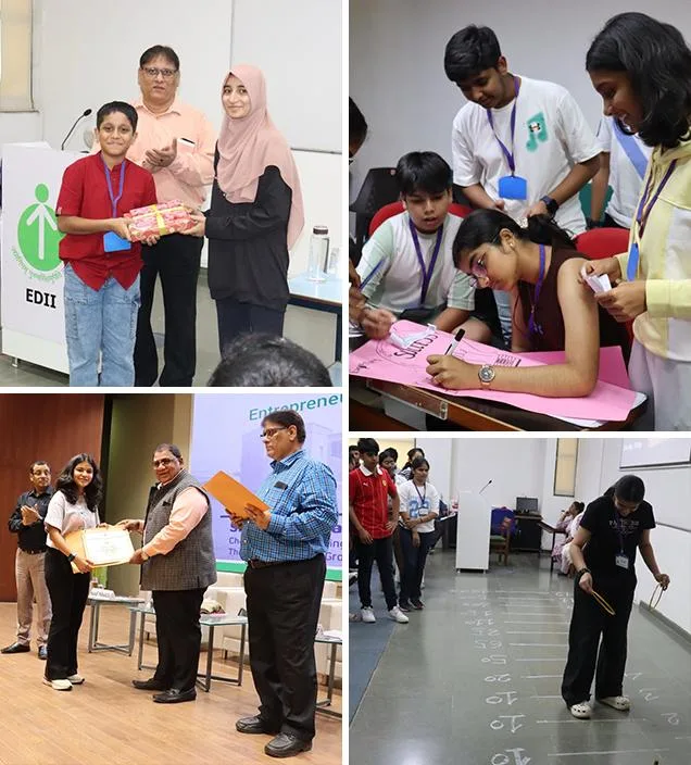 Collage of workshop photographs