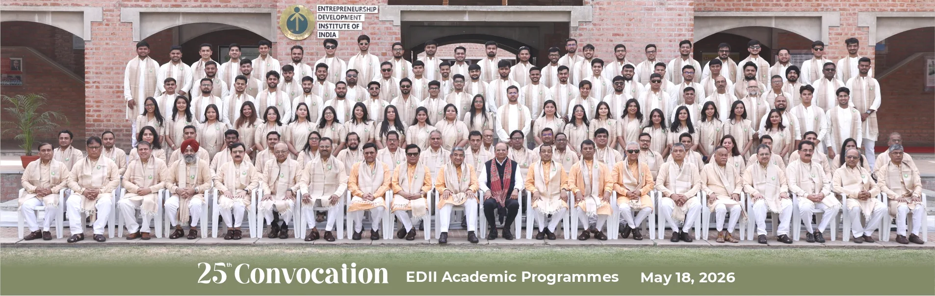 Convocation ceremony group photograph