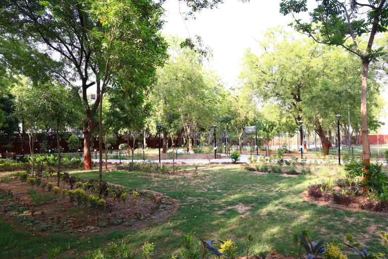 Landscaped Campus Garden