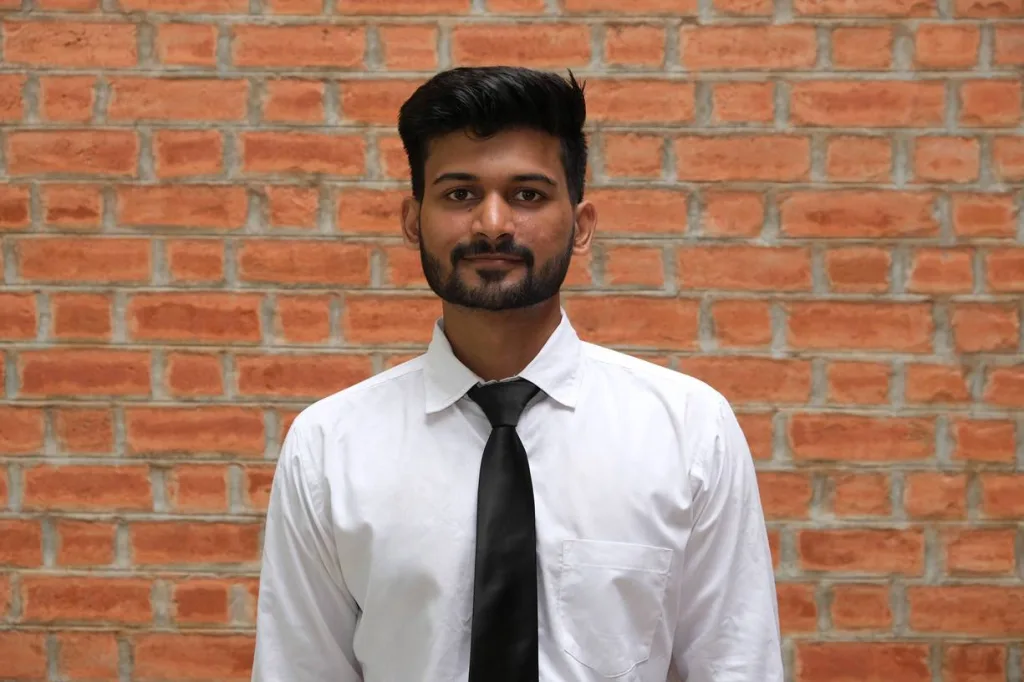 Portrait of Aman Gour, EDII student