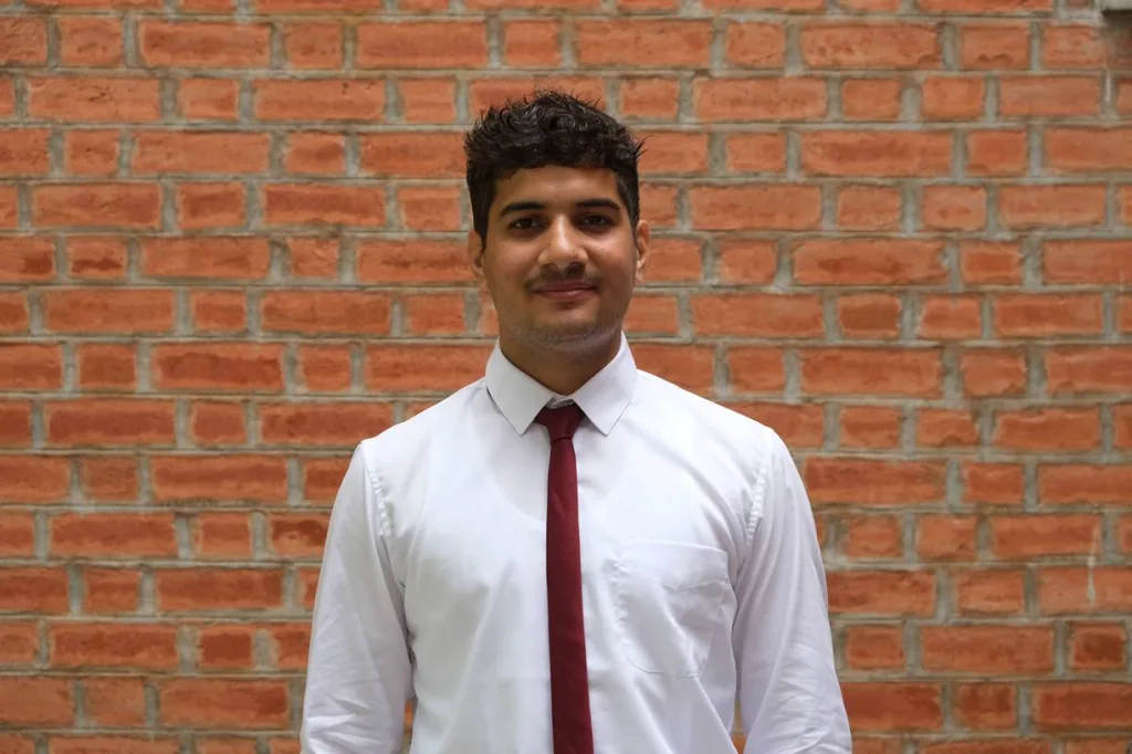 Portrait of Chirag Saraswat, EDII student