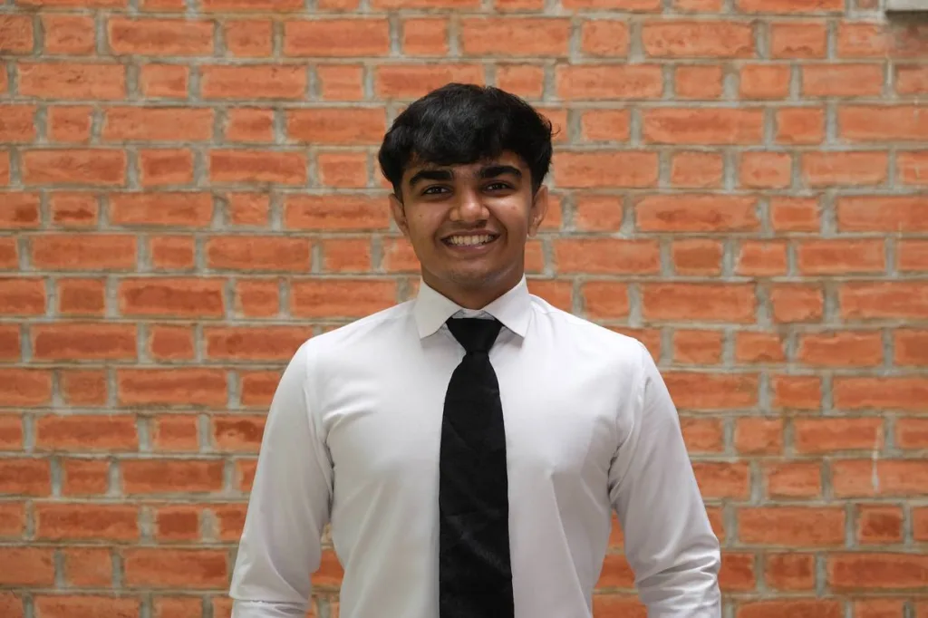 Portrait of Jash Pandya, EDII student