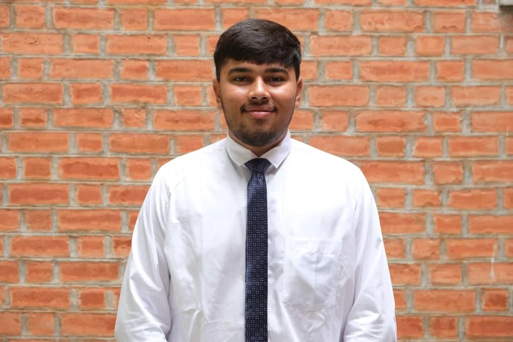 Portrait of Jay Varmora, EDII student