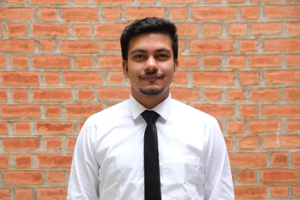Portrait of Krishnasish Purkayastha, EDII student