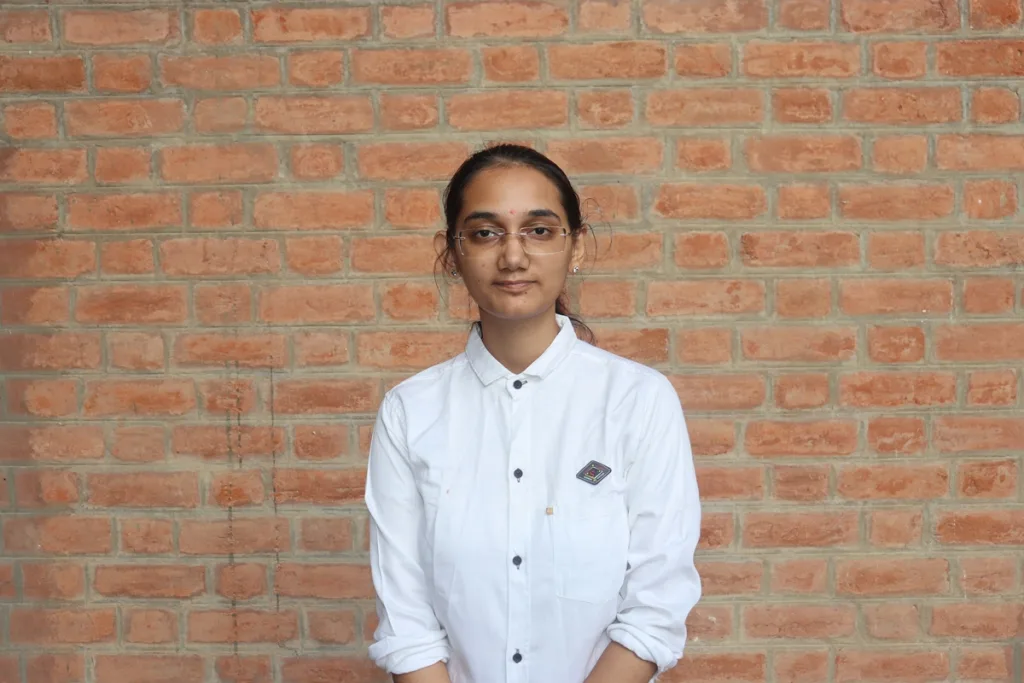 Portrait of Nency Raval, EDII student