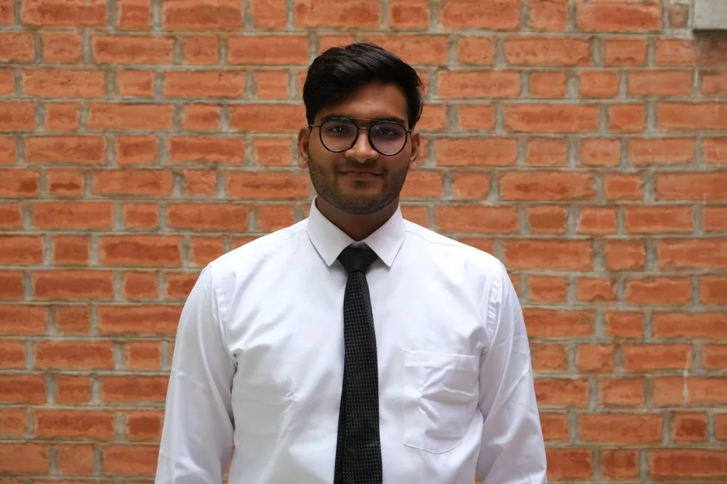 Portrait of Nikunj Bhutra, EDII student