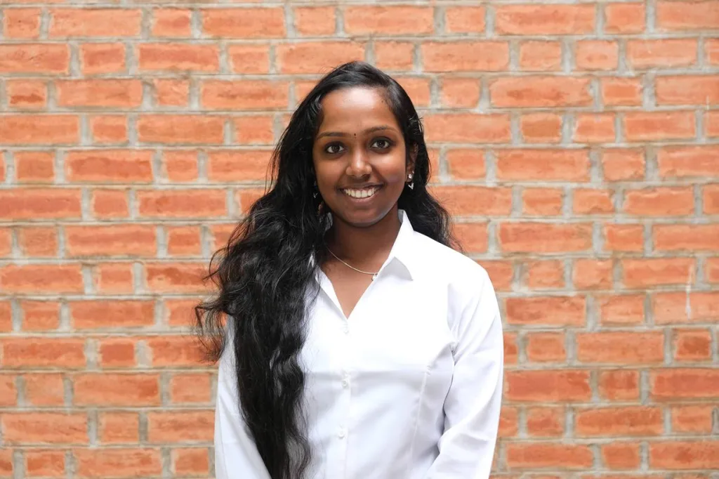 Portrait of Parvathy Sarma, EDII student