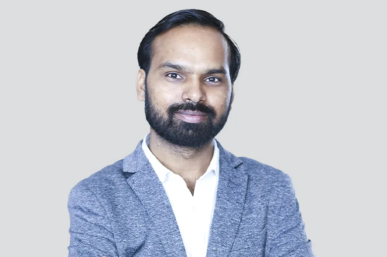 Portrait of Prashant Singh, EDII student