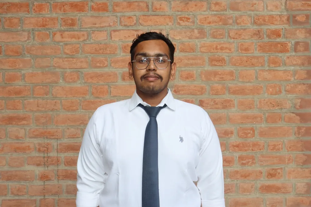 Portrait of Rajesh Marothi, EDII student