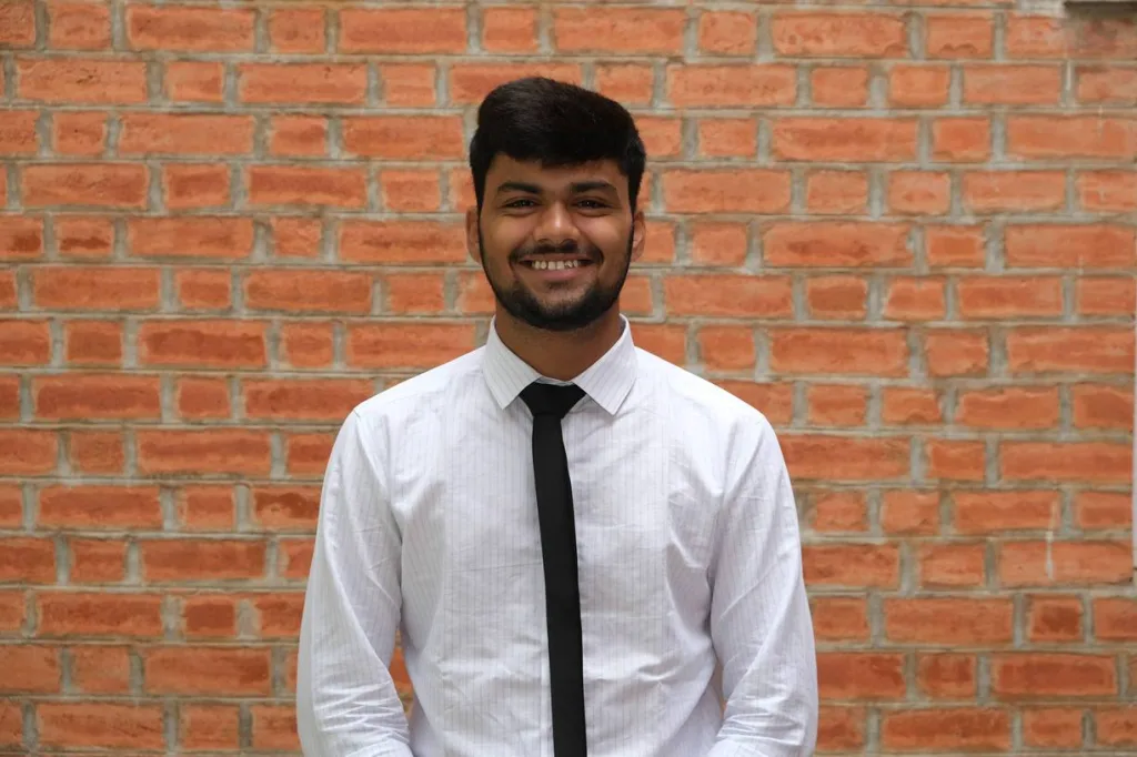 Portrait of Ritesh Phophalia, EDII student