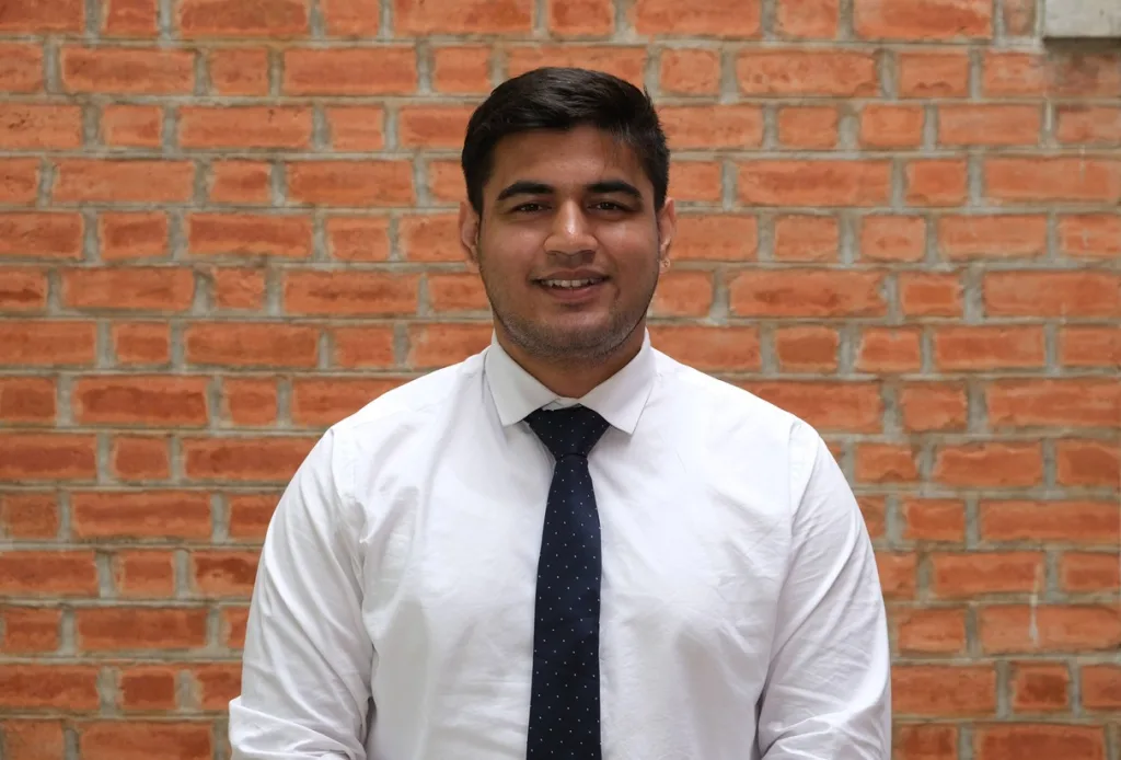 Portrait of Samay Jaiswal, EDII student