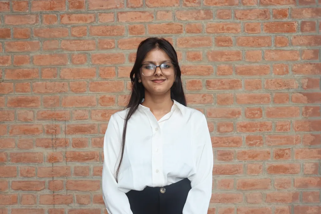 Portrait of Shrasti Soni, EDII student