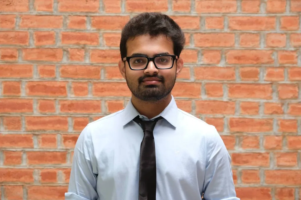 Portrait of Suryansh Rastogi, EDII student