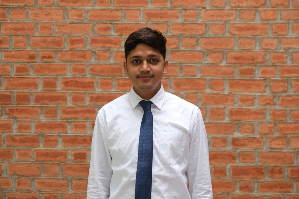 Portrait of Vikash Parihariya, EDII student