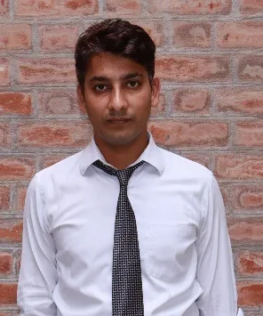 Portrait of Vikrant Yadav, EDII student