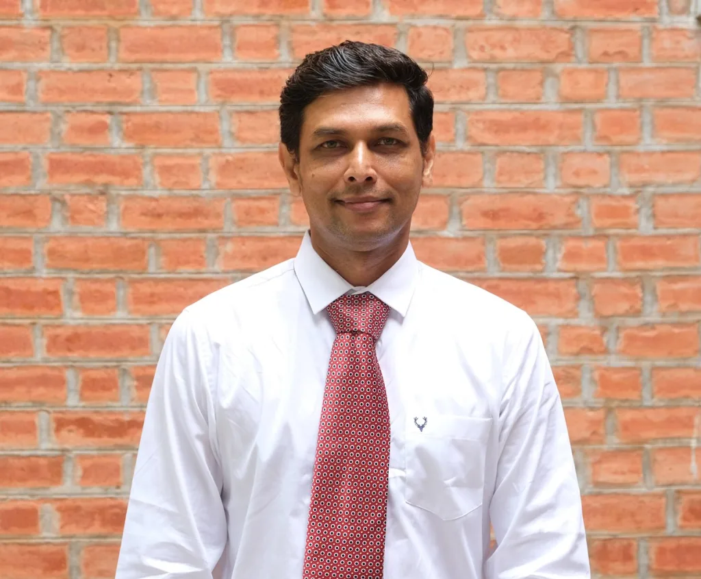 Portrait of Vivek Dagur, EDII student