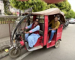 Pink City Rickshaw Co. in Jaipur Pink City Rickshaw Co. in Jaipur